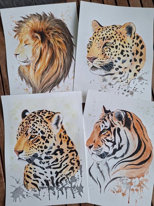 Paint Big Cats Watercolour Workshop