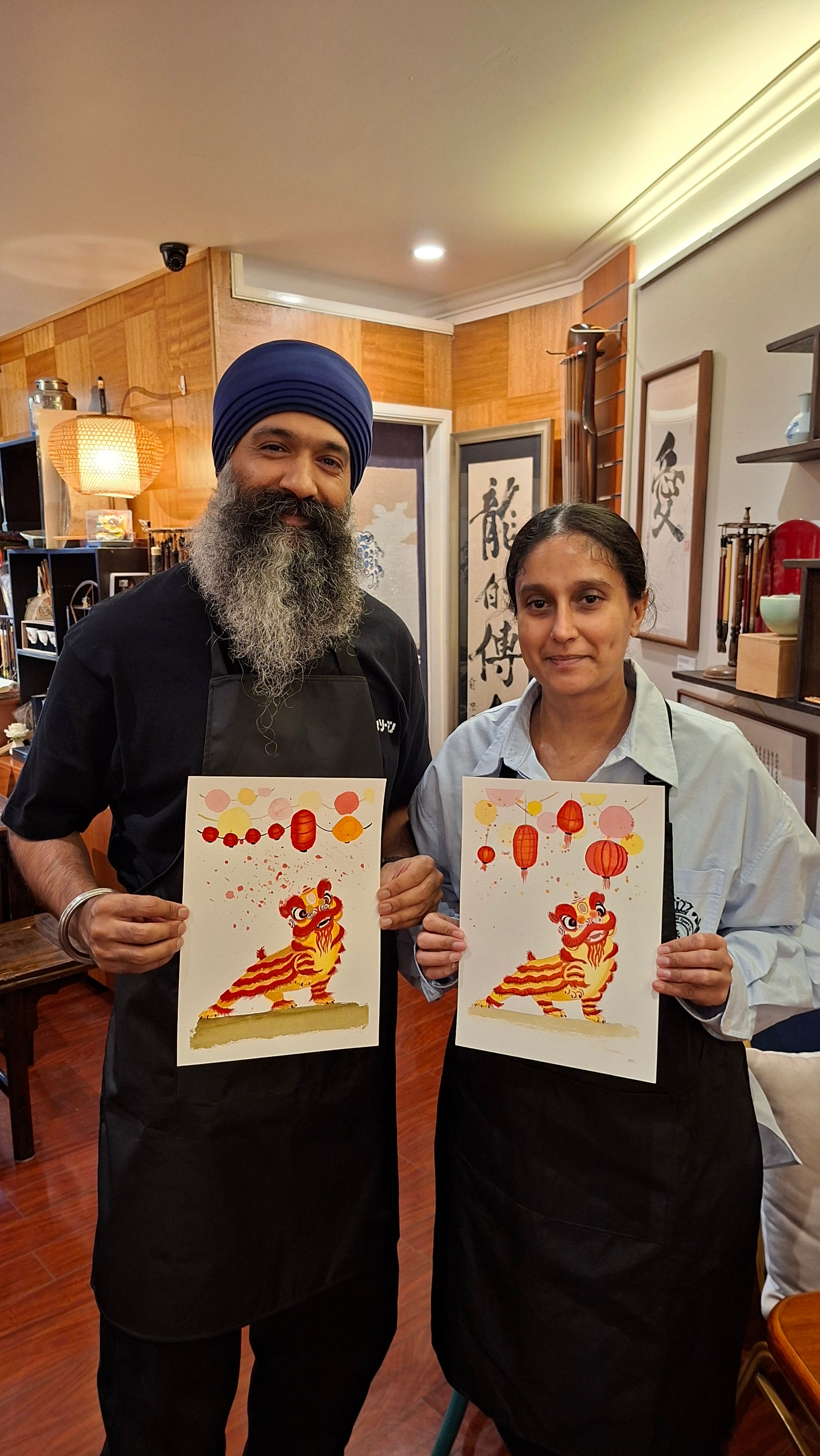 Paint and Tea at Zensation Teahouse