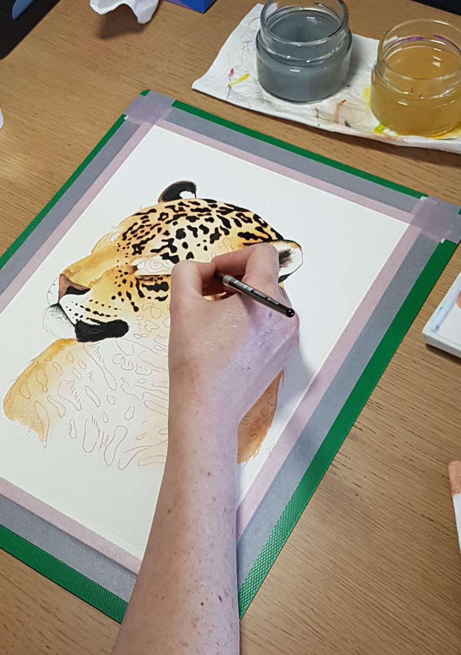Paint Big Cats Watercolour Workshop