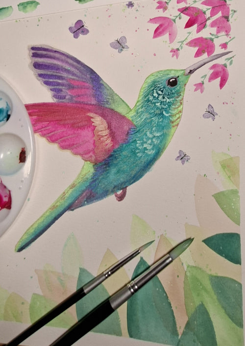 Paint and Tea at Zensation Teahouse