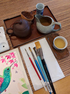 Paint and Tea at Zensation Teahouse