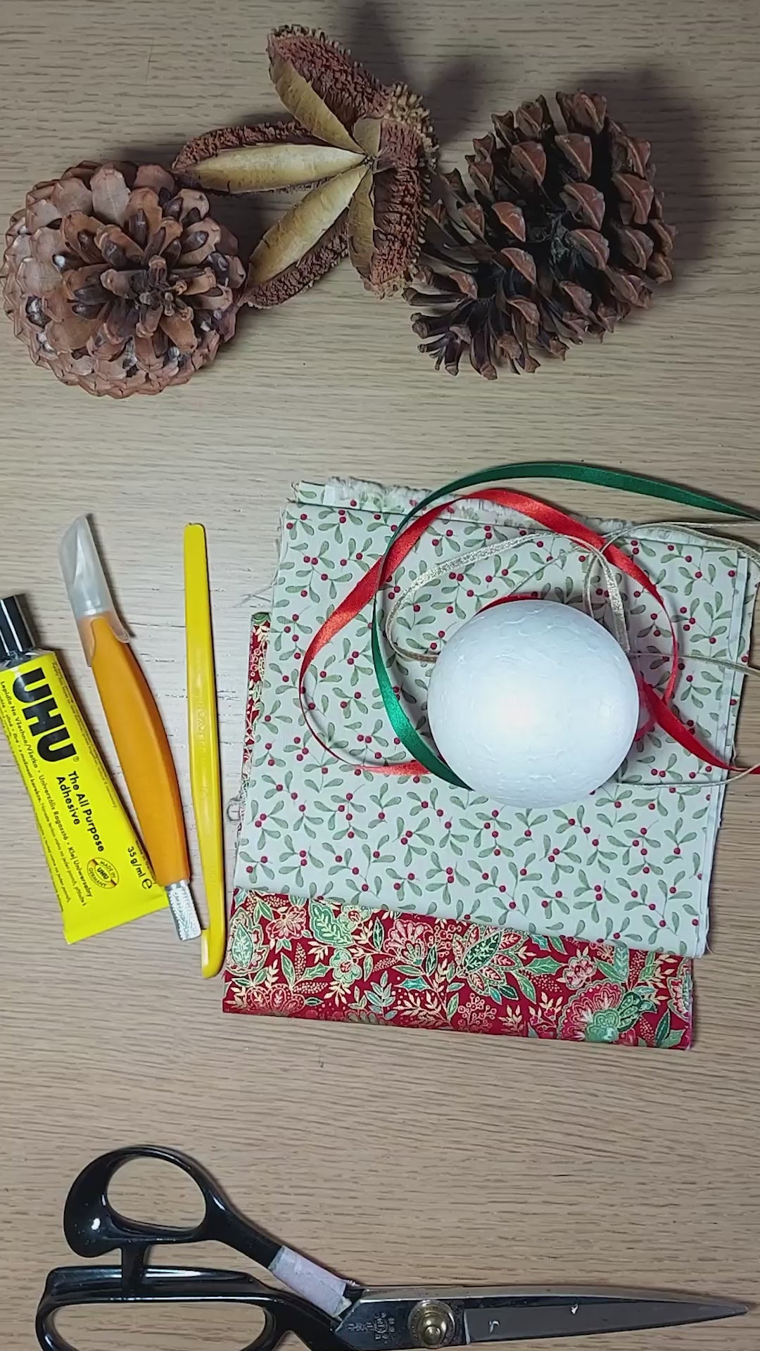 Fabric Craft Workshop: Christmas Bauble